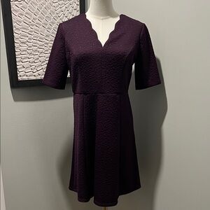 Elegant Purple Women's Dress